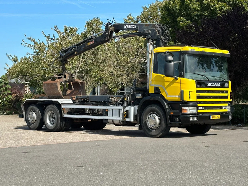 Scania R114-340 6x2 !!KRAAN/CONTAINER/KABEL!!MANUELL!! - Tovornjak - kabelski sistem, Tovornjak z dvigalom: slika 4 Scania R114-340 6x2 !!KRAAN/CONTAINER/KABEL!!MANUELL!! - Tovornjak - kabelski sistem, Tovornjak z dvigalom: slika 4