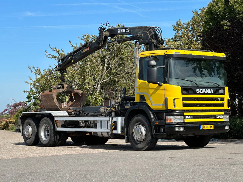 Scania R114-340 6x2 !!KRAAN/CONTAINER/KABEL!!MANUELL!! - Tovornjak - kabelski sistem, Tovornjak z dvigalom: slika 2 Scania R114-340 6x2 !!KRAAN/CONTAINER/KABEL!!MANUELL!! - Tovornjak - kabelski sistem, Tovornjak z dvigalom: slika 2