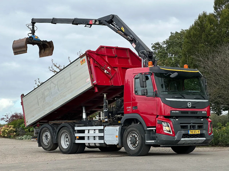 Volvo FMX 330 EURO6!!6X4!!VOORAS AANGEDREVEN!!Z-Kraan/KIPPER!! - Tovornjak prekucnik, Tovornjak z dvigalom: slika 1 Volvo FMX 330 EURO6!!6X4!!VOORAS AANGEDREVEN!!Z-Kraan/KIPPER!! - Tovornjak prekucnik, Tovornjak z dvigalom: slika 1