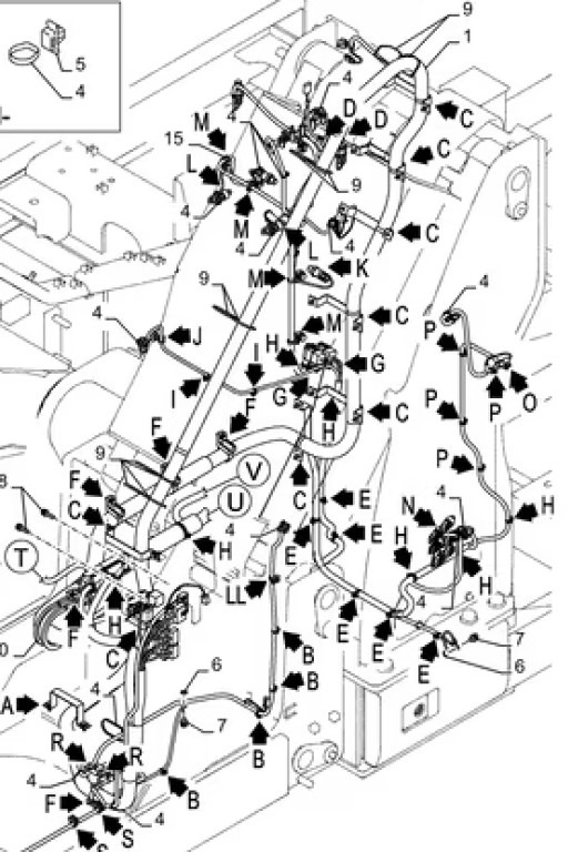 Case KBR15103 - Kabli/ Žični kabel za Gradbeni stroj: slika 1 Case KBR15103 - Kabli/ Žični kabel za Gradbeni stroj: slika 1