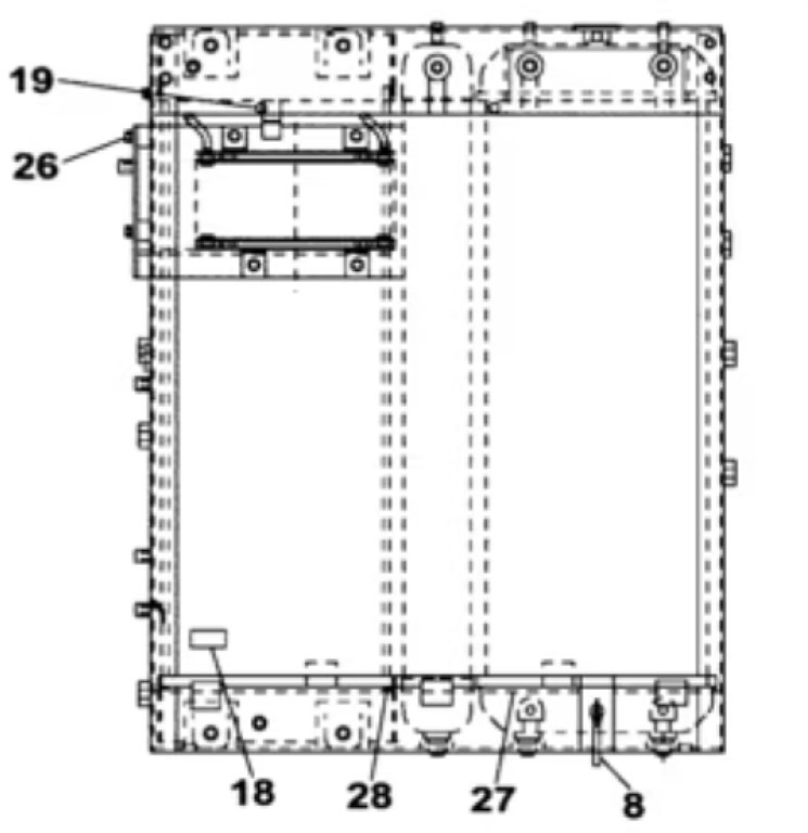 Case KNH10452 - KNH10450 - Hladilnik motorja za Gradbeni stroj: slika 2 Case KNH10452 - KNH10450 - Hladilnik motorja za Gradbeni stroj: slika 2