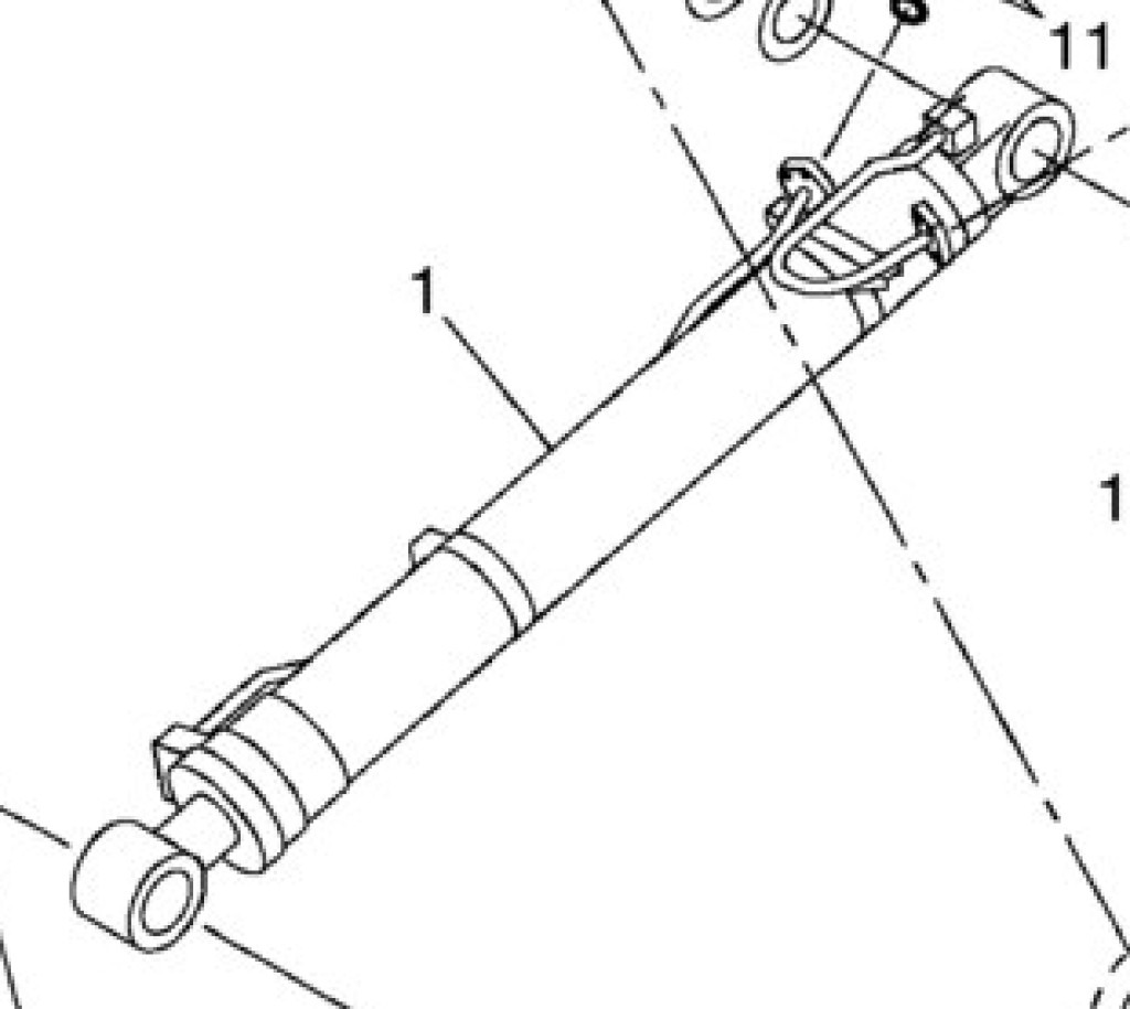 Case KWV12490 - KWV10830 - Hidravlični cilinder za Kmetijski stroj: slika 1 Case KWV12490 - KWV10830 - Hidravlični cilinder za Kmetijski stroj: slika 1