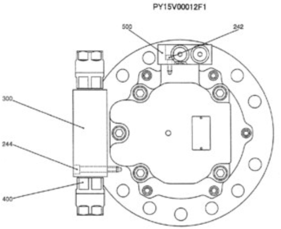Case PY15V00012F2 - Nihajni motor za Gradbeni stroj: slika 2 Case PY15V00012F2 - Nihajni motor za Gradbeni stroj: slika 2