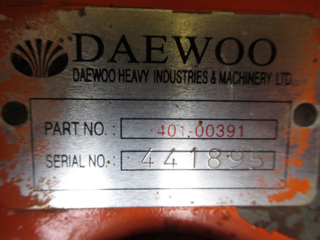 Daewoo 401-00391 - - Nihajni motor za Gradbeni stroj: slika 2 Daewoo 401-00391 - - Nihajni motor za Gradbeni stroj: slika 2
