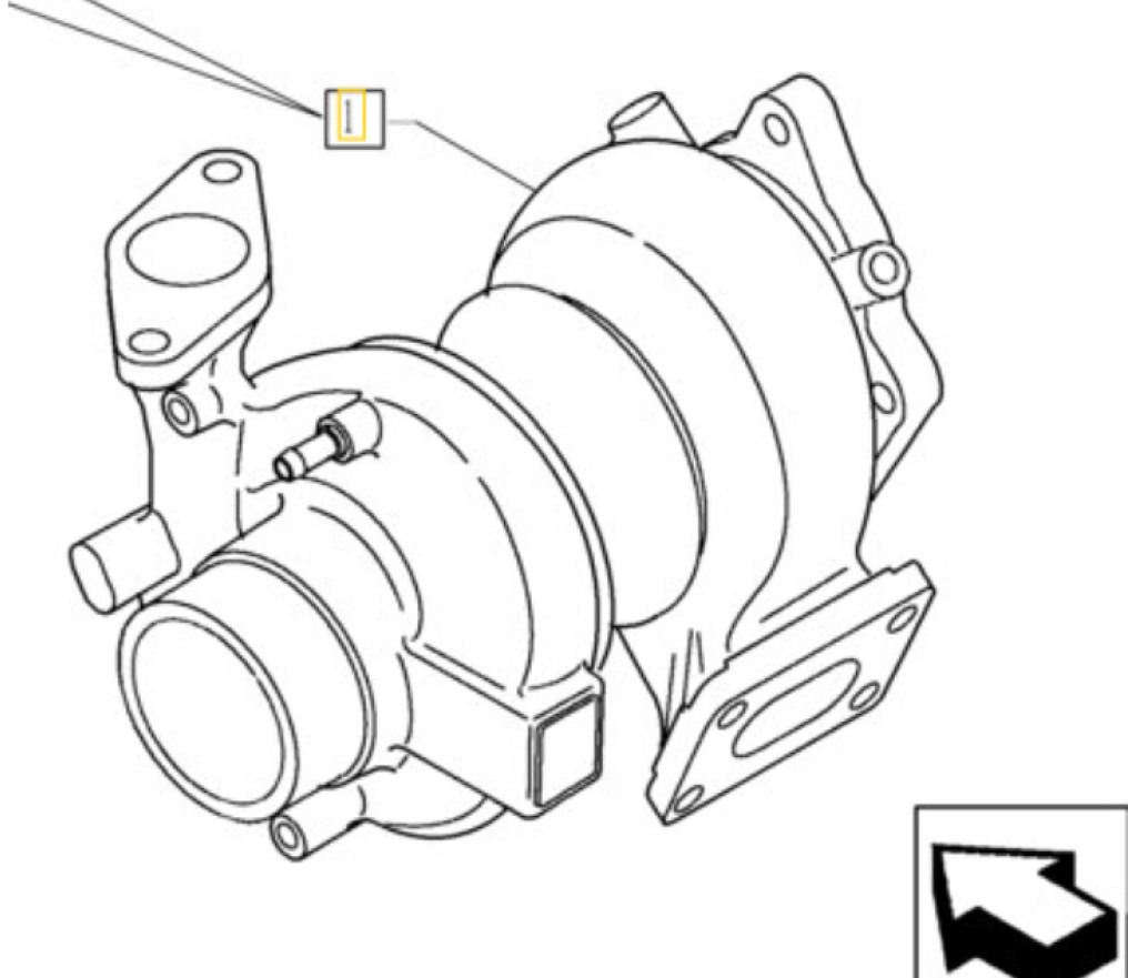 New Holland VA4933500701 - VA4933500730 - Turbo za Gradbeni stroj: slika 1 New Holland VA4933500701 - VA4933500730 - Turbo za Gradbeni stroj: slika 1