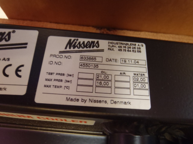 Nissens L10.5 - - Hladilnik motorja za Gradbeni stroj: slika 2 Nissens L10.5 - - Hladilnik motorja za Gradbeni stroj: slika 2