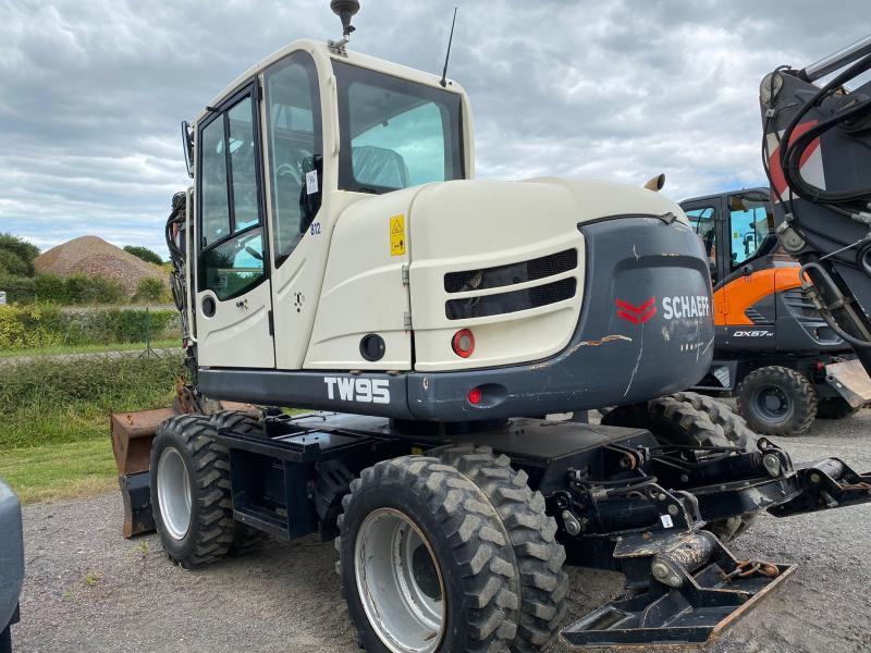 Terex TW95 - Bager na kolesih: slika 2 Terex TW95 - Bager na kolesih: slika 2