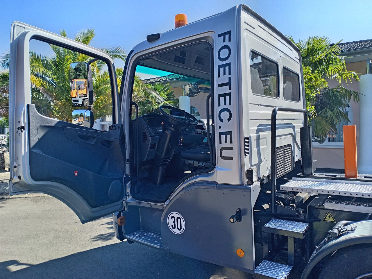 Kontejnerski tovornjak/ Tovornjak z zamenljivim tovoriščem Mercedes-Benz Kamag/ Wiesel/ WBH/KB3708/mit Garantie: slika 8