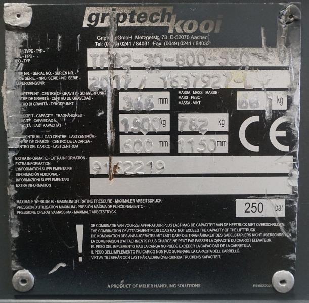 GRIPTECH TFG2 30 - Vilice za Viličar: slika 4 GRIPTECH TFG2 30 - Vilice za Viličar: slika 4