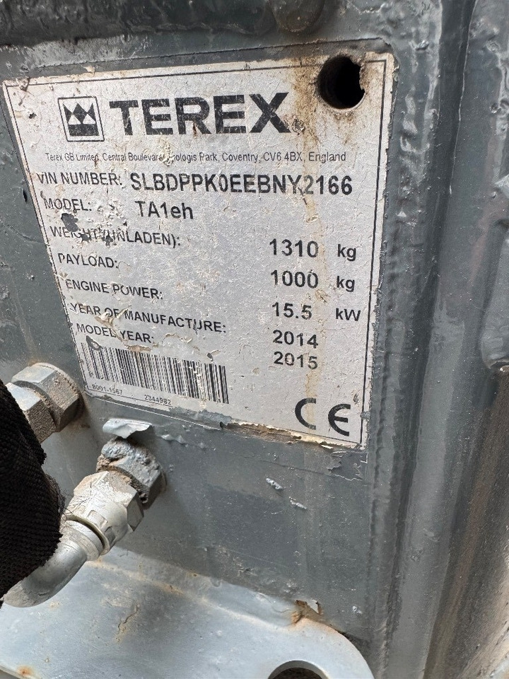 Terex TA 1 EH - Mini demper: slika 5 Terex TA 1 EH - Mini demper: slika 5
