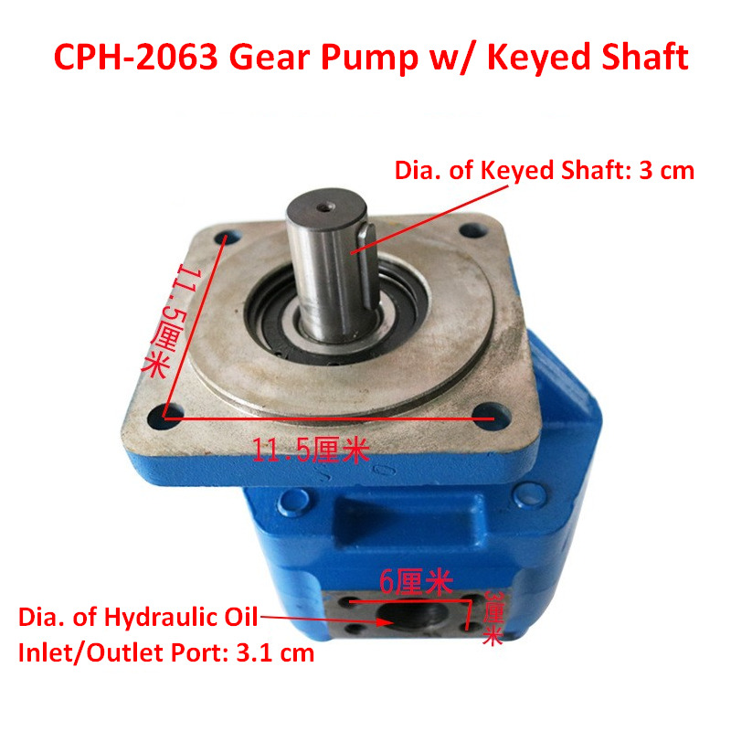 Qingdao Promising Hydraulic Gear Pumps for China Loader - Hidravlična črpalka za Kolesni nakladalec: slika 4 Qingdao Promising Hydraulic Gear Pumps for China Loader - Hidravlična črpalka za Kolesni nakladalec: slika 4