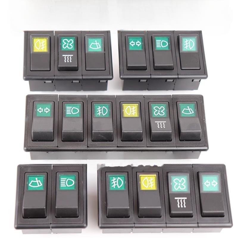 Qingdao Promising Rocker Switches Fit China Loader - Luči/ Osvetlitev za Kolesni nakladalec: slika 1 Qingdao Promising Rocker Switches Fit China Loader - Luči/ Osvetlitev za Kolesni nakladalec: slika 1