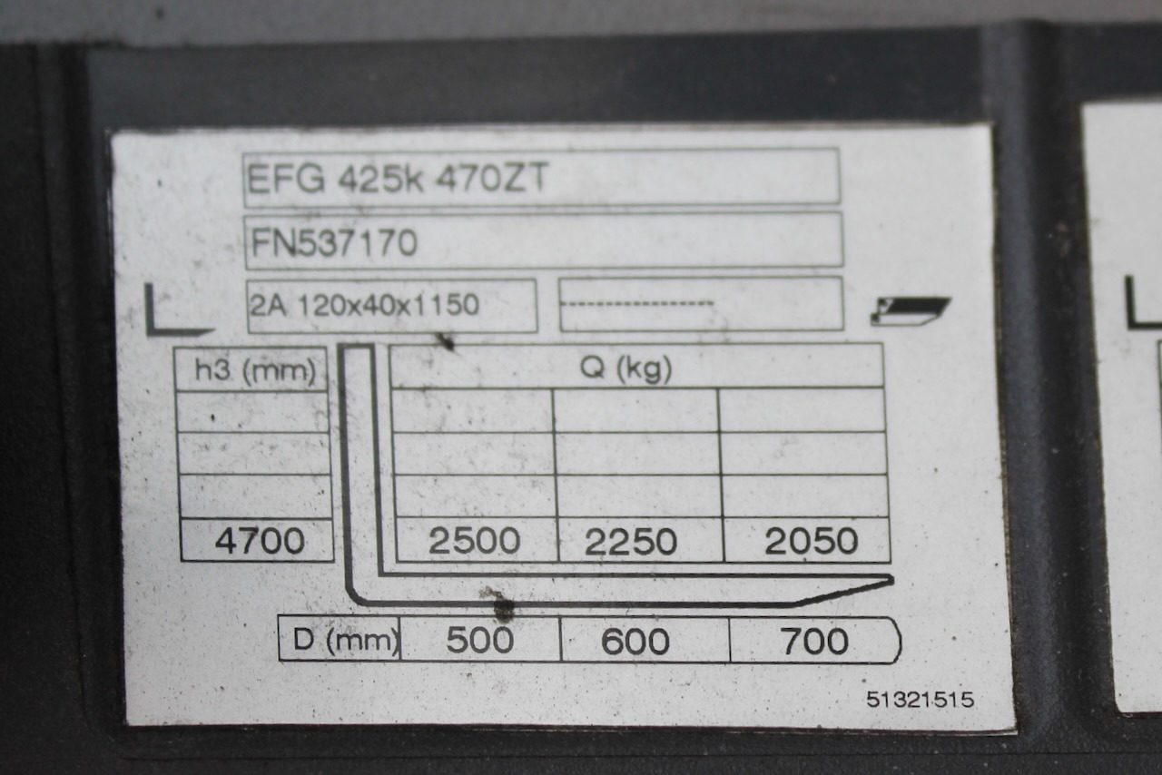 Električni viličar Jungheinrich EFG 425k 470 ZT: slika 10
