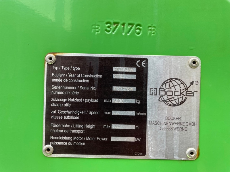 Böcker AK 44/4000 - Avtodvigalo za vse namene: slika 4 Böcker AK 44/4000 - Avtodvigalo za vse namene: slika 4