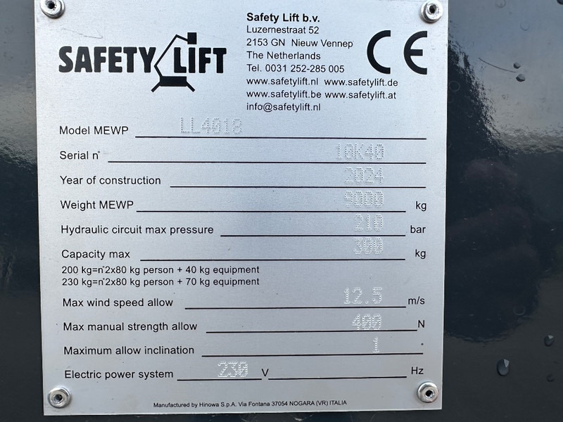 Hinowa Lightlift 40.18 - Zglobna dvižna ploščad: slika 3 Hinowa Lightlift 40.18 - Zglobna dvižna ploščad: slika 3