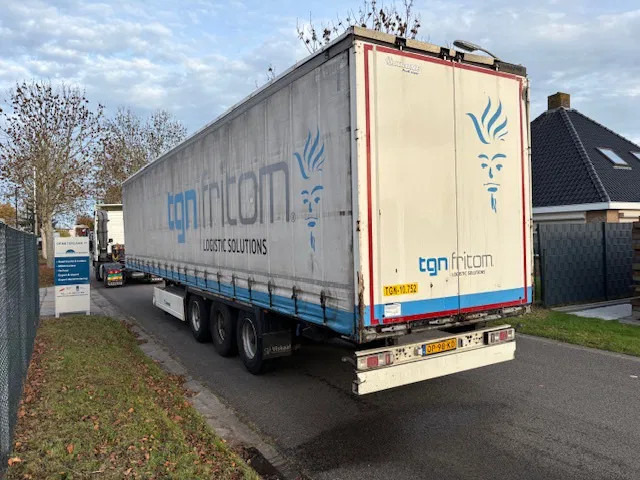 Polprikolica s ponjavo Krone SD 3 axle drum brake schuifzeil schuifdak: slika 7