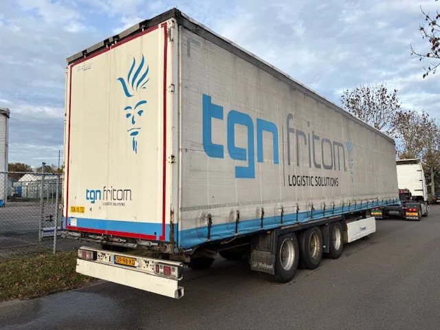 Krone SD 3 axle drum brake schuifzeil schuifdak - Polprikolica s ponjavo: slika 4 Krone SD 3 axle drum brake schuifzeil schuifdak - Polprikolica s ponjavo: slika 4