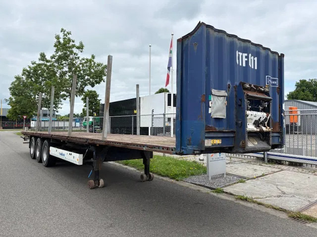 Krone SD Flatbed met rongen 41 ton standard chassis - Polprikolica s kesonom: slika 3 Krone SD Flatbed met rongen 41 ton standard chassis - Polprikolica s kesonom: slika 3