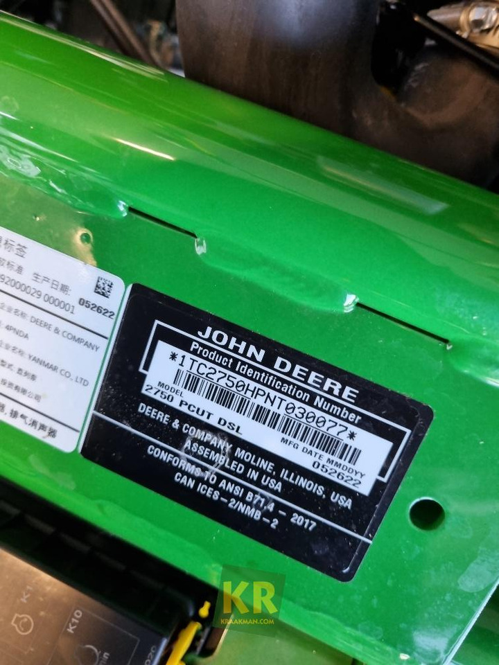2750 precisioncut Greenmaaier John Deere - Vrtna kosilnica: slika 3 2750 precisioncut Greenmaaier John Deere - Vrtna kosilnica: slika 3