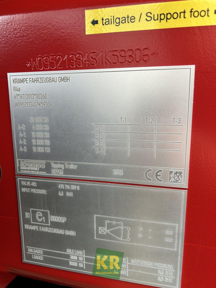 Nov Kmetijska kiper prikolica/ Demper BIG BODY 900 Krampe: slika 12 Nov Kmetijska kiper prikolica/ Demper BIG BODY 900 Krampe: slika 12