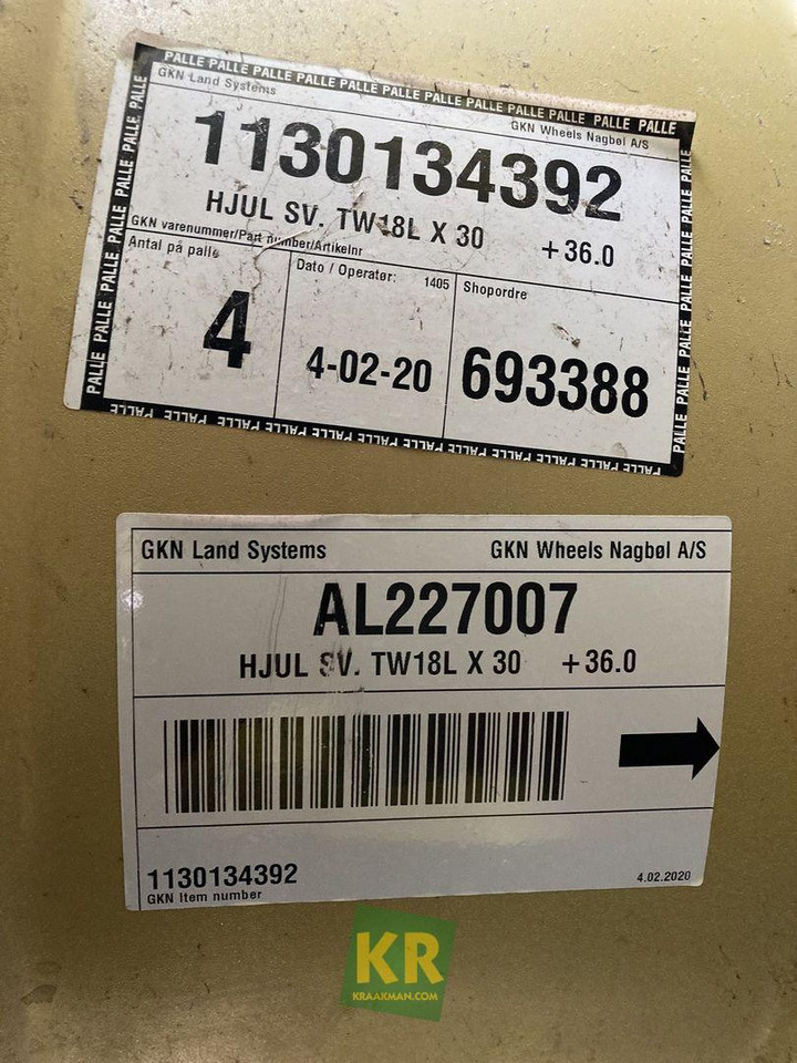 John Deere 18 X 30 velg - Kompletno kolo za Kmetijski stroj: slika 2 John Deere 18 X 30 velg - Kompletno kolo za Kmetijski stroj: slika 2