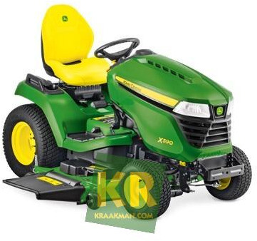 John Deere X584 - Vrtna kosilnica: slika 1 John Deere X584 - Vrtna kosilnica: slika 1