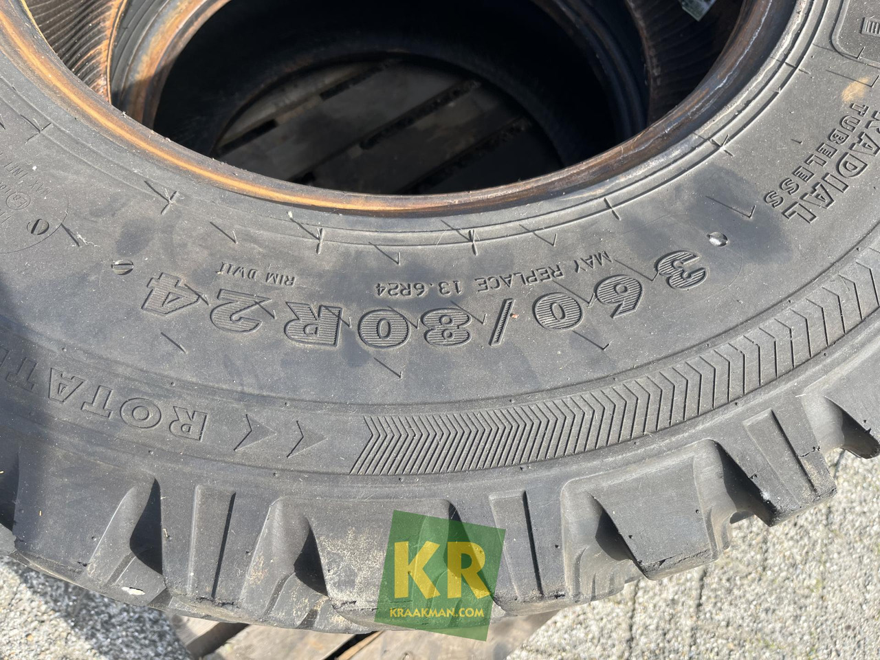 Nokian 360/80R24 Tri 2 Onbekend merk - Guma za Kmetijski stroj: slika 3 Nokian 360/80R24 Tri 2 Onbekend merk - Guma za Kmetijski stroj: slika 3