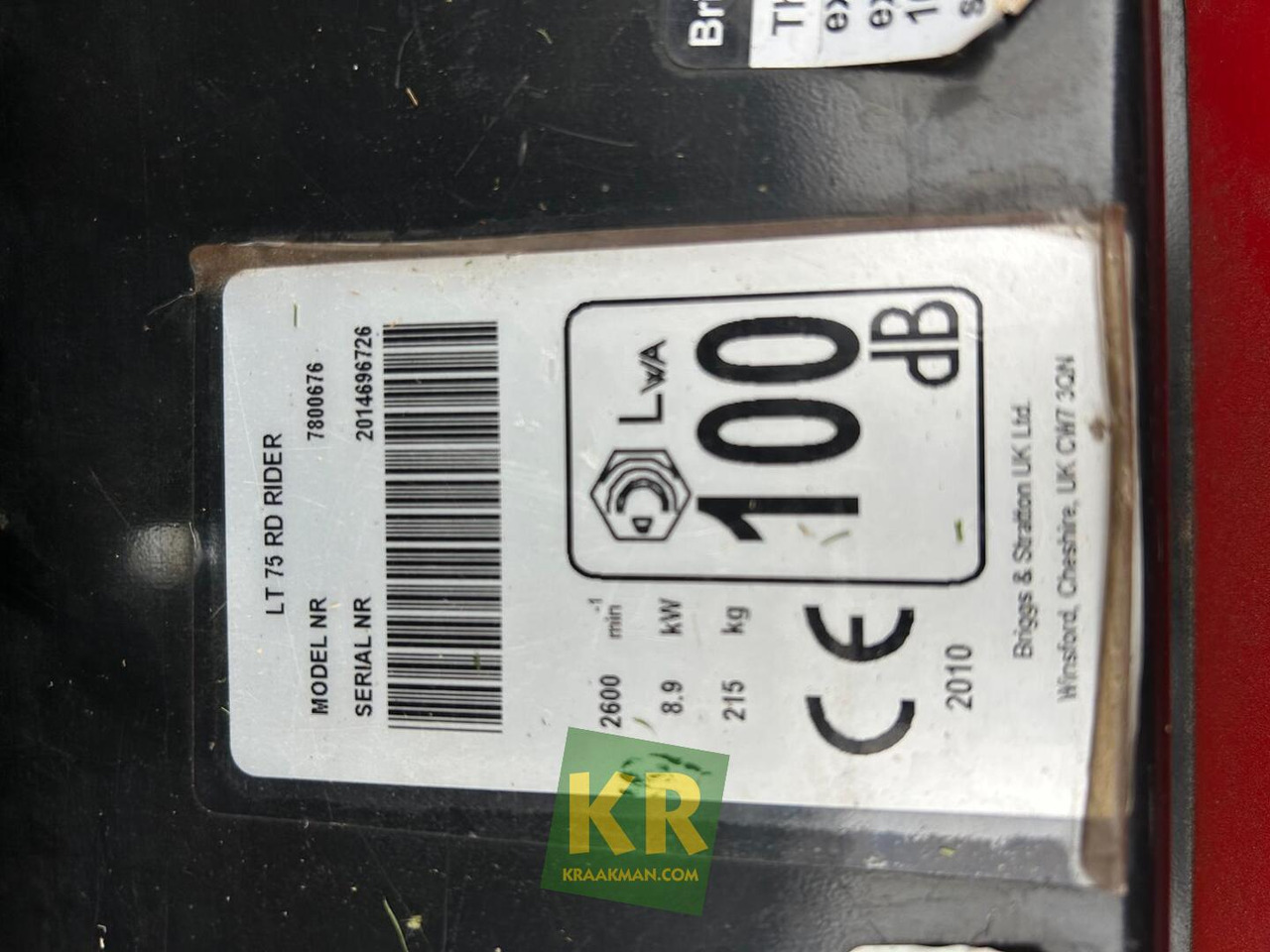 Overig John Deere - Vrtna kosilnica: slika 4 Overig John Deere - Vrtna kosilnica: slika 4
