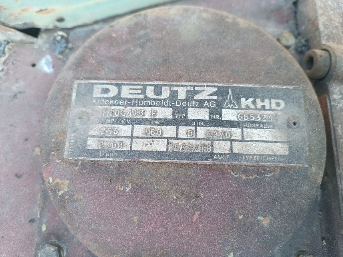 DEUTZ F 10 L 413 F F10L413F 256 HP / 305 HP - Motor in deli za Industrijska oprema: slika 5 DEUTZ F 10 L 413 F F10L413F 256 HP / 305 HP - Motor in deli za Industrijska oprema: slika 5