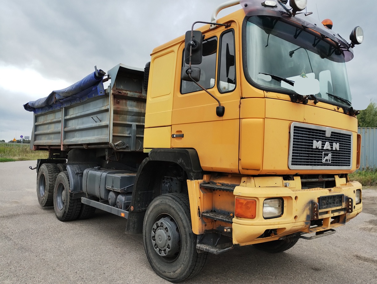 MAN F90 19-372 6X4 - 4 - Tovornjak prekucnik: slika 2 MAN F90 19-372 6X4 - 4 - Tovornjak prekucnik: slika 2