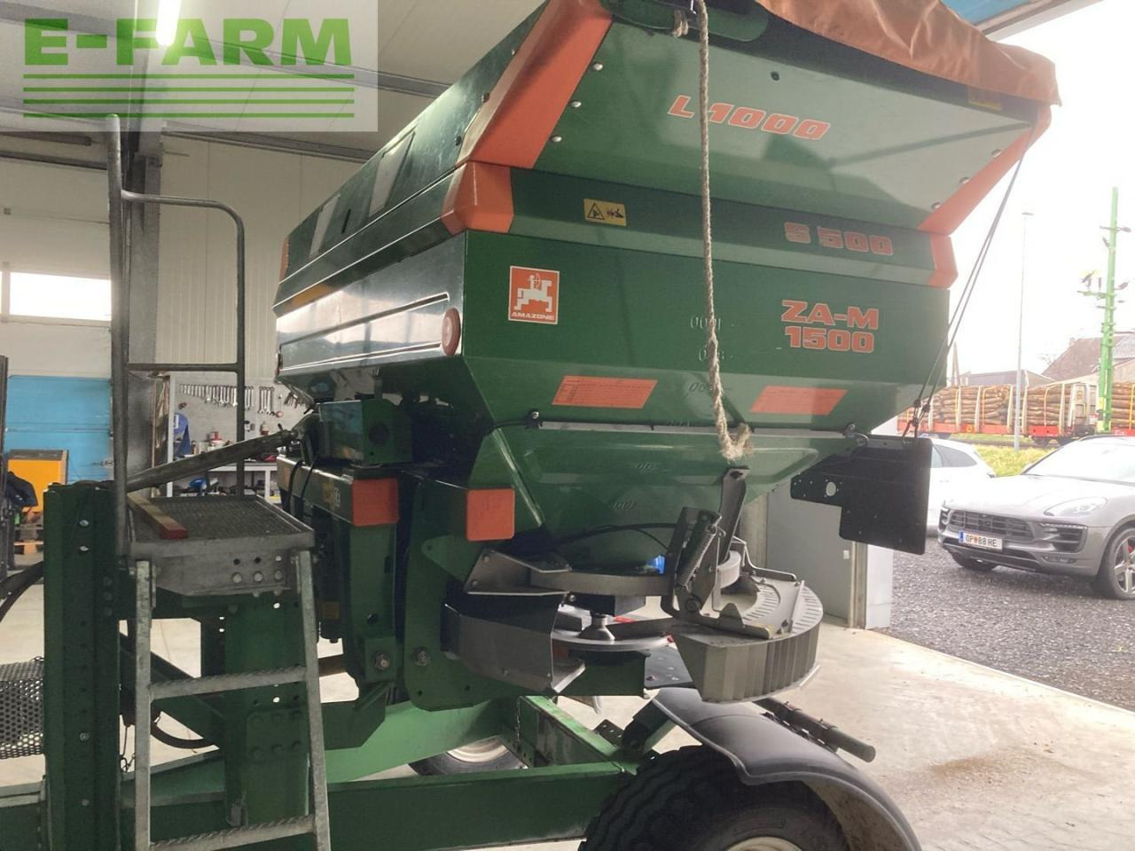 Amazone ZAM Profis 1500 - Trosilnik gnojila: slika 1 Amazone ZAM Profis 1500 - Trosilnik gnojila: slika 1