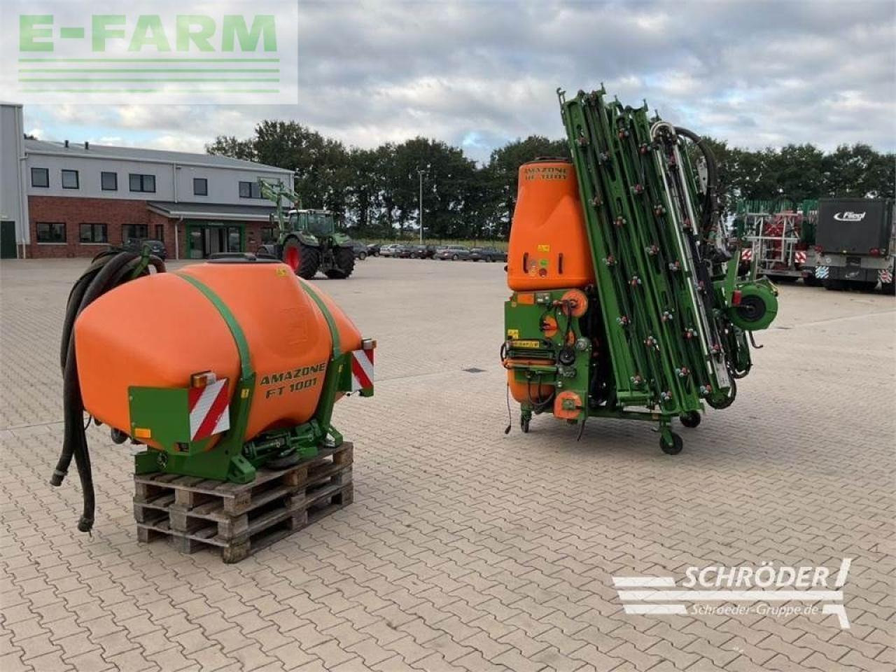 Amazone uf 1801 / ft 1001 - Vlečna škropilnica: slika 3 Amazone uf 1801 / ft 1001 - Vlečna škropilnica: slika 3