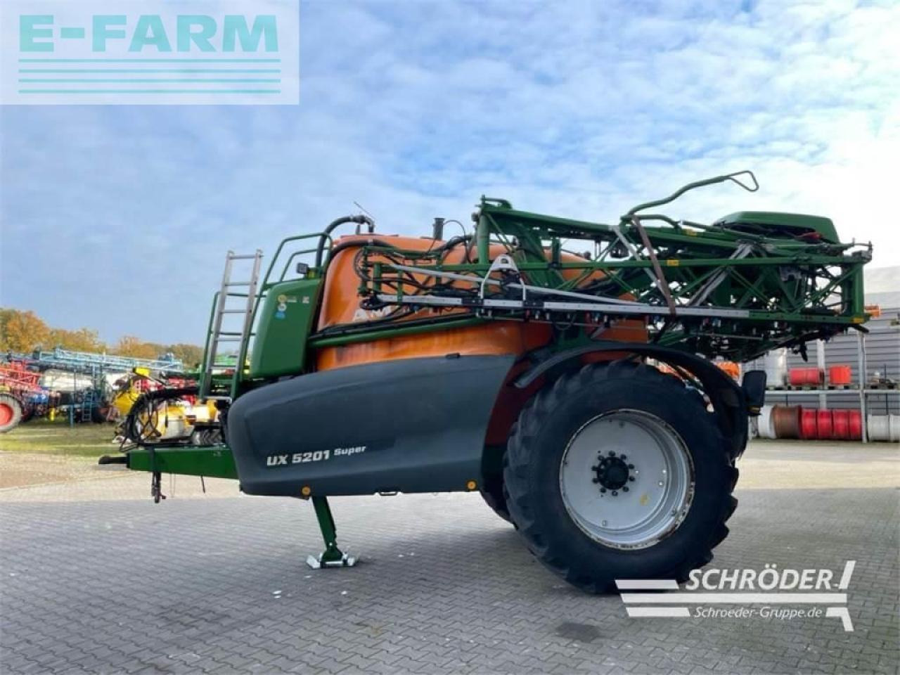 Amazone ux 5201 super - Vlečna škropilnica: slika 4 Amazone ux 5201 super - Vlečna škropilnica: slika 4
