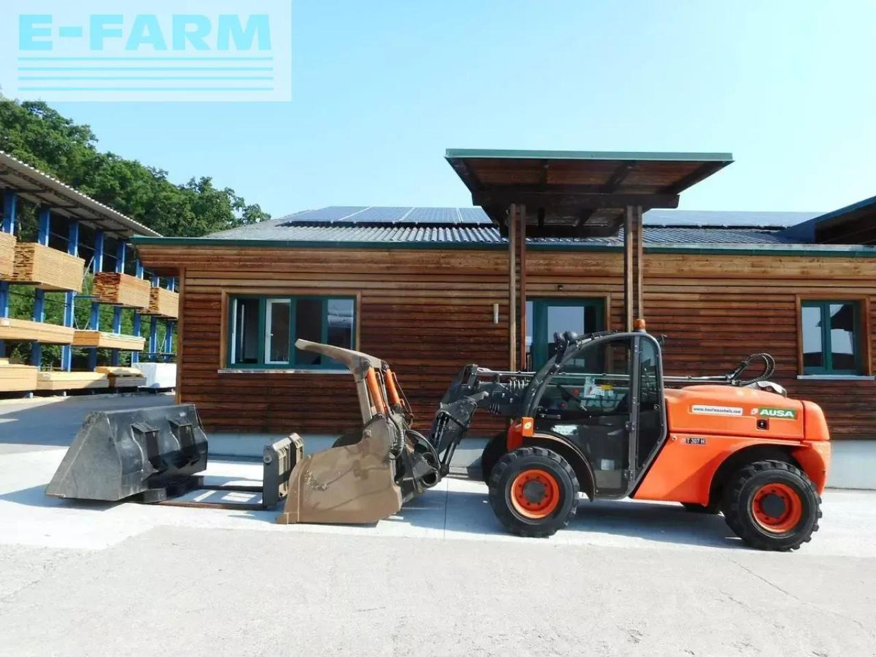 Ausa t307h ( 3t 7m ) nur 2,07 hoch u. 2,02 breit !! - Teleskopski viličar: slika 1 Ausa t307h ( 3t 7m ) nur 2,07 hoch u. 2,02 breit !! - Teleskopski viličar: slika 1