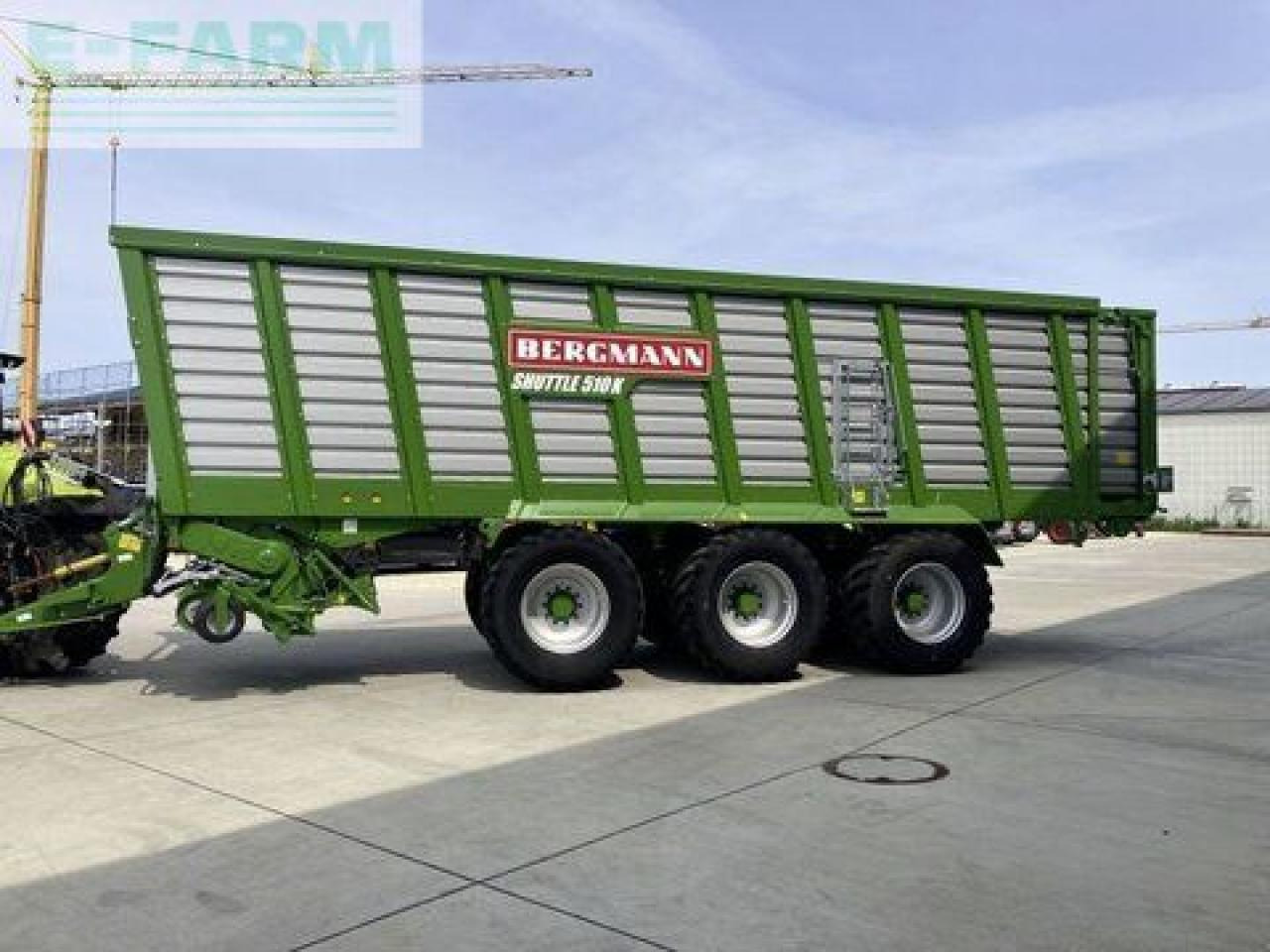 Bergmann shuttle 510 k - Kmetijska kiper prikolica/ Demper: slika 2 Bergmann shuttle 510 k - Kmetijska kiper prikolica/ Demper: slika 2