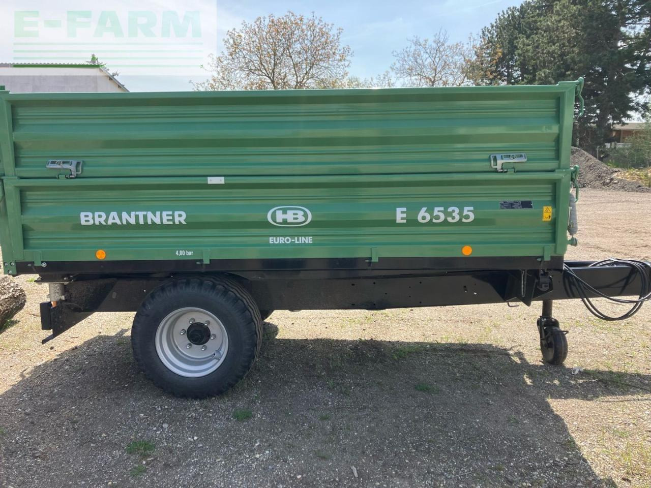 Brantner E 6535 Euro-Line - Kmetijska kiper prikolica/ Demper: slika 2 Brantner E 6535 Euro-Line - Kmetijska kiper prikolica/ Demper: slika 2