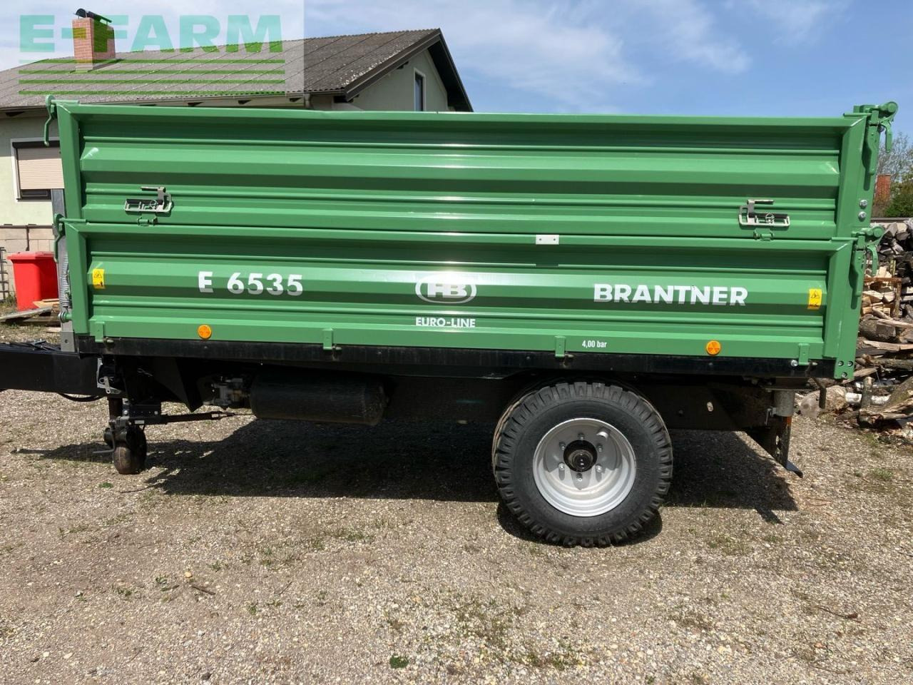 Brantner E 6535 Euro-Line - Kmetijska kiper prikolica/ Demper: slika 5 Brantner E 6535 Euro-Line - Kmetijska kiper prikolica/ Demper: slika 5