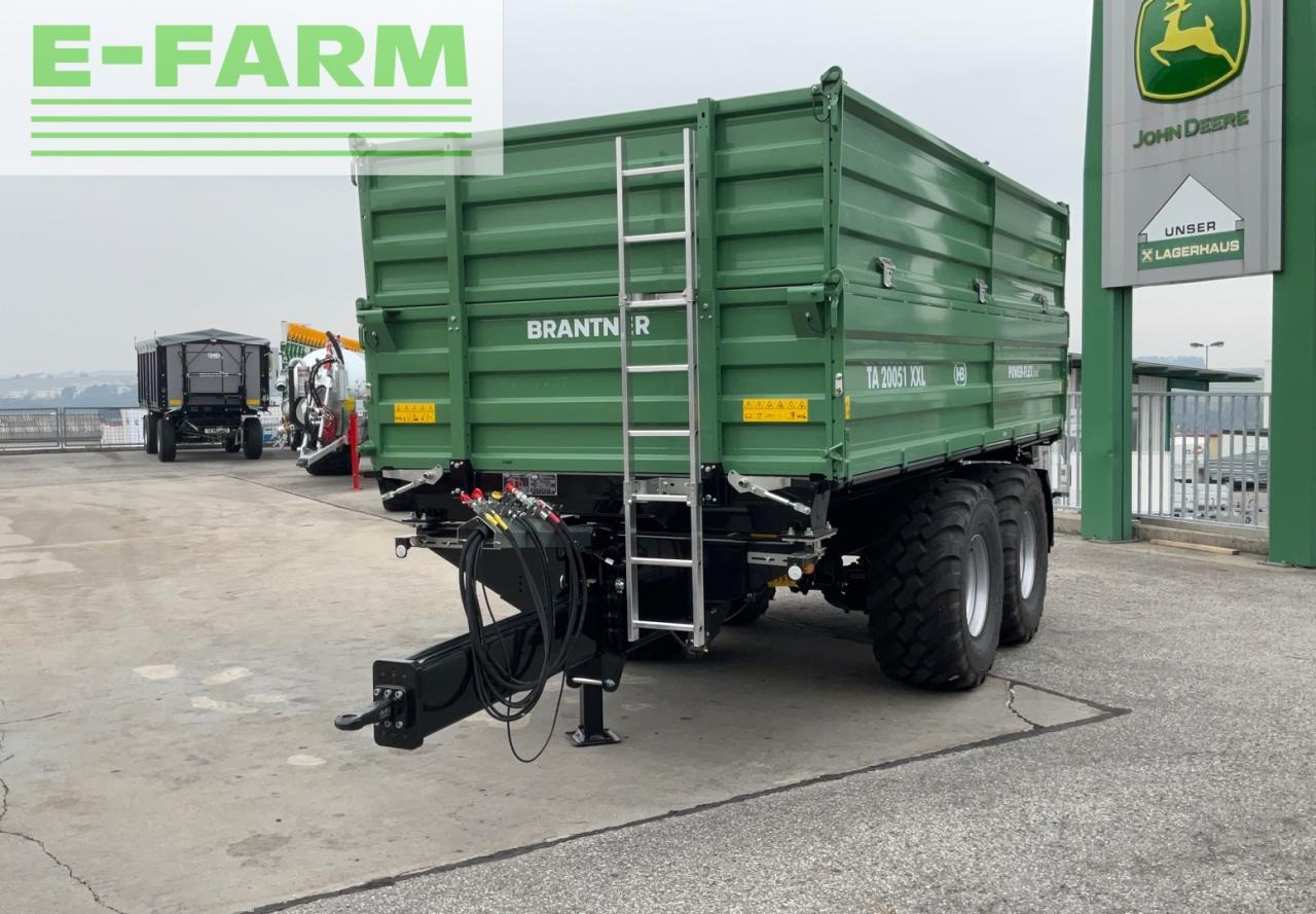 Brantner TA 20051/2 XXL - Kmetijska kiper prikolica/ Demper: slika 1 Brantner TA 20051/2 XXL - Kmetijska kiper prikolica/ Demper: slika 1