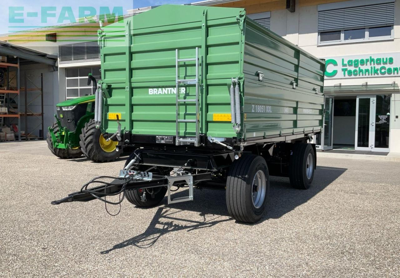 Brantner Z18051/2XXL - Kmetijska kiper prikolica/ Demper: slika 1 Brantner Z18051/2XXL - Kmetijska kiper prikolica/ Demper: slika 1