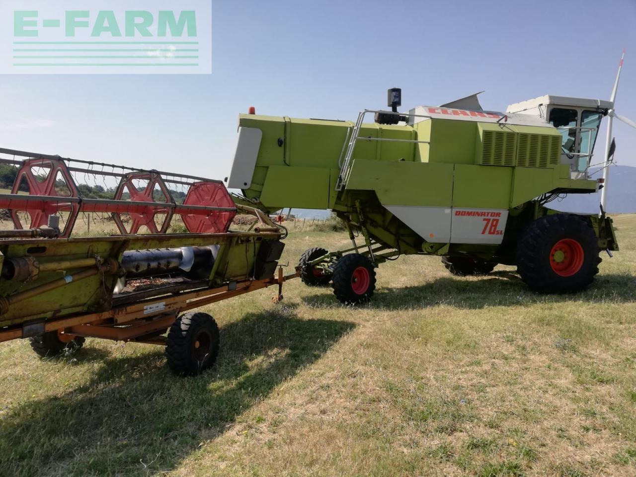 CLAAS CLAAS 78 SLH AL - Kombajn harvester: slika 1 CLAAS CLAAS 78 SLH AL - Kombajn harvester: slika 1
