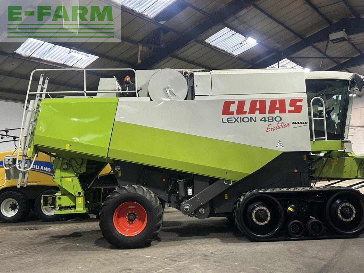 CLAAS LEXION 480 EVOLUTION TT - Kombajn harvester: slika 4 CLAAS LEXION 480 EVOLUTION TT - Kombajn harvester: slika 4