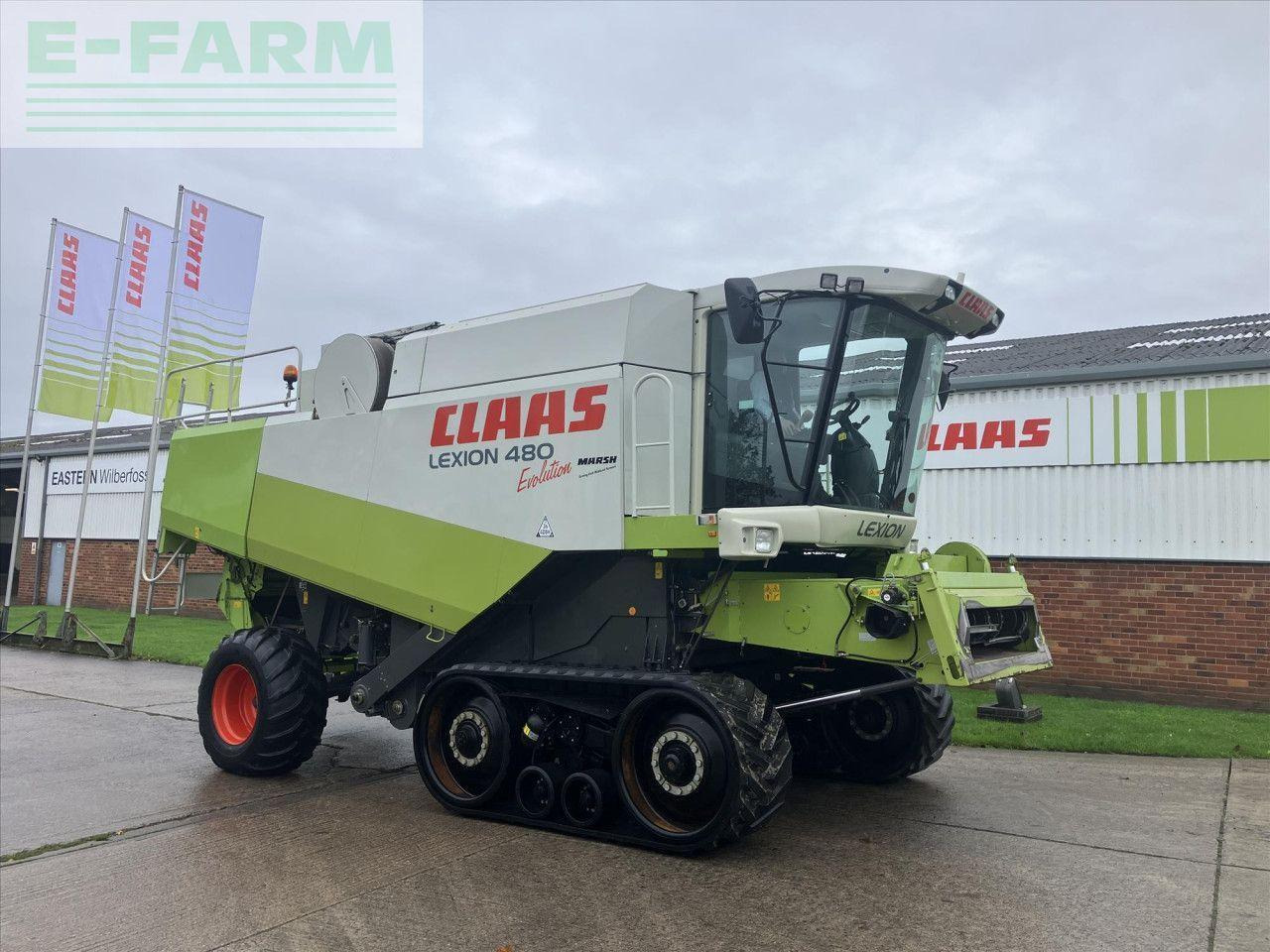 CLAAS LEXION 480 EVOLUTION TT - Kombajn harvester: slika 1 CLAAS LEXION 480 EVOLUTION TT - Kombajn harvester: slika 1