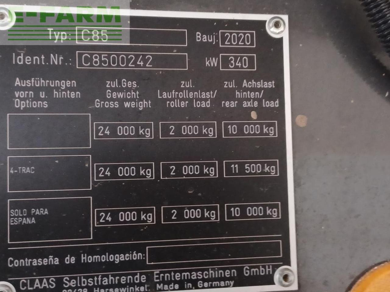 CLAAS LEXION 7500 TT - Kombajn harvester: slika 5 CLAAS LEXION 7500 TT - Kombajn harvester: slika 5
