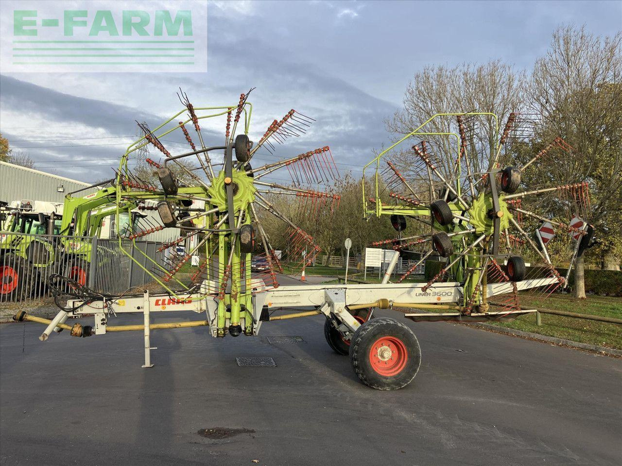 CLAAS LINER 3600 - Obračalnik/ Zgrabljalnik: slika 2 CLAAS LINER 3600 - Obračalnik/ Zgrabljalnik: slika 2