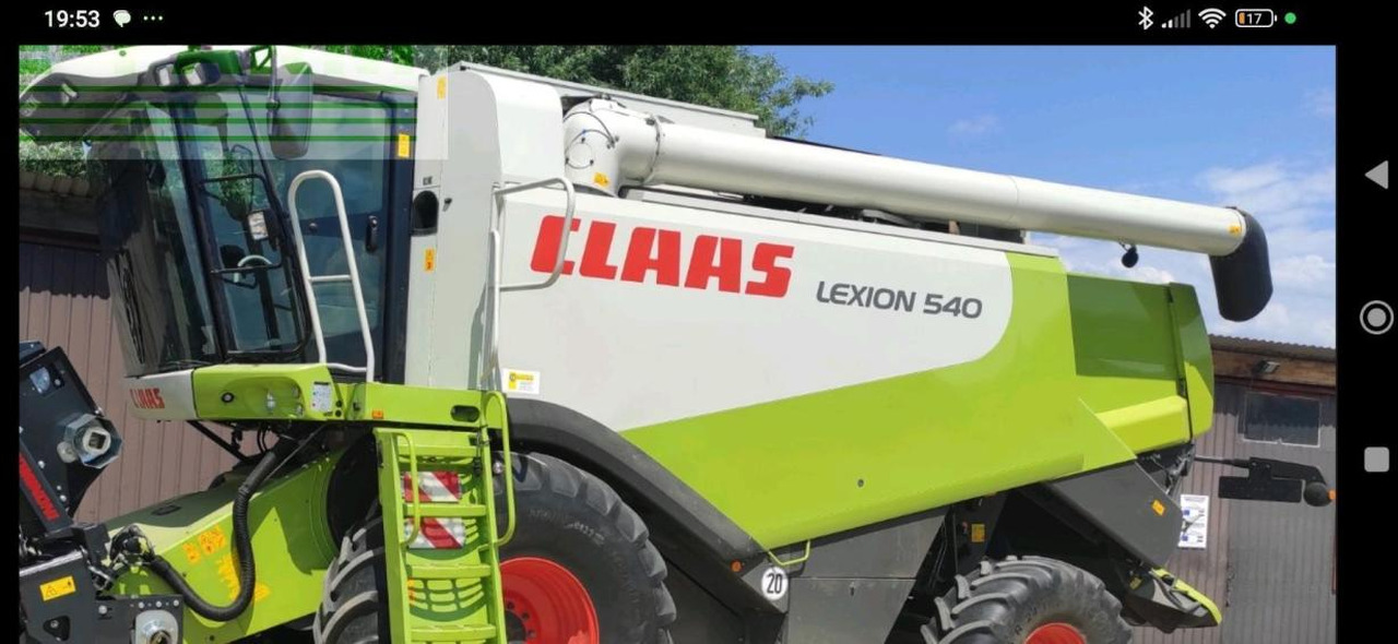 CLAAS Lexion 540 - Kombajn harvester: slika 1 CLAAS Lexion 540 - Kombajn harvester: slika 1