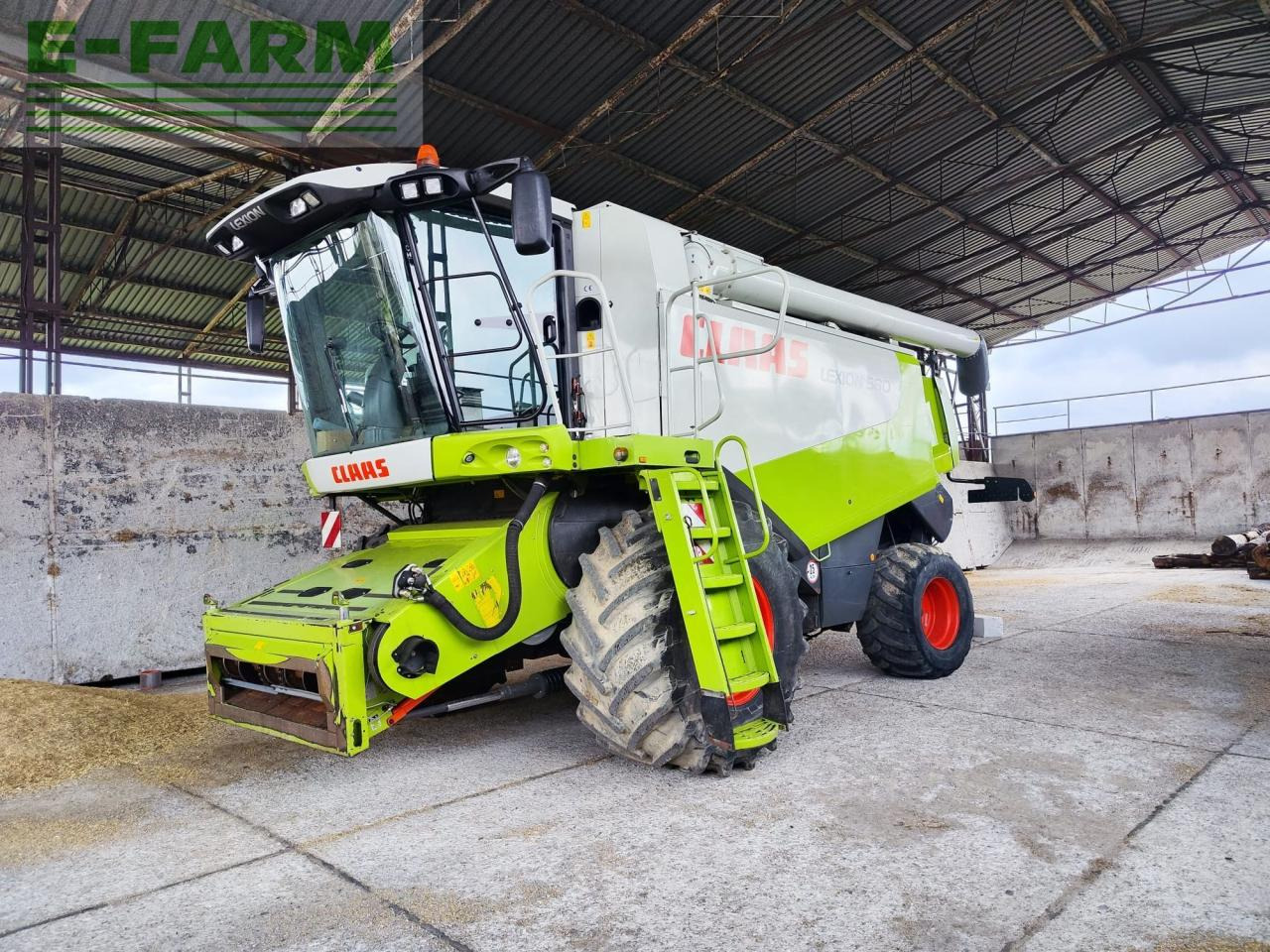 CLAAS Lexion 580 - Kombajn harvester: slika 1 CLAAS Lexion 580 - Kombajn harvester: slika 1