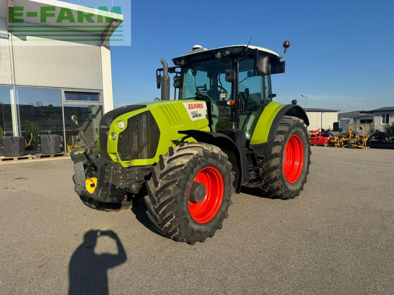 CLAAS arion 650 - Traktor: slika 1 CLAAS arion 650 - Traktor: slika 1