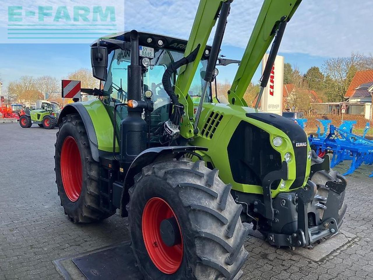 CLAAS arion 650 cis + fl140 + maxi-care - Traktor: slika 4 CLAAS arion 650 cis + fl140 + maxi-care - Traktor: slika 4