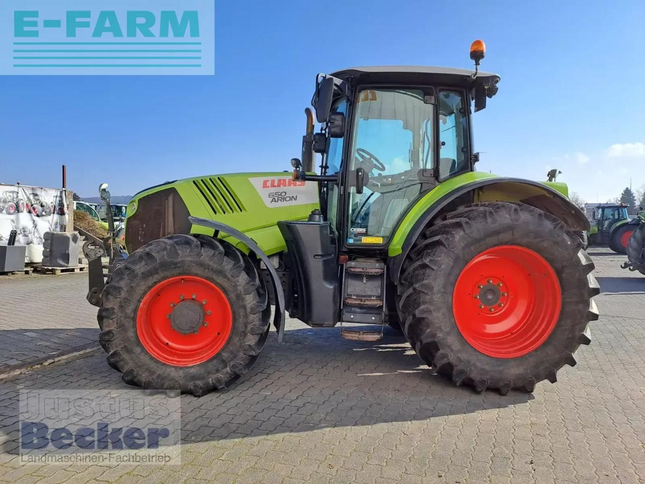 CLAAS arion 650 t4i - Traktor: slika 1 CLAAS arion 650 t4i - Traktor: slika 1