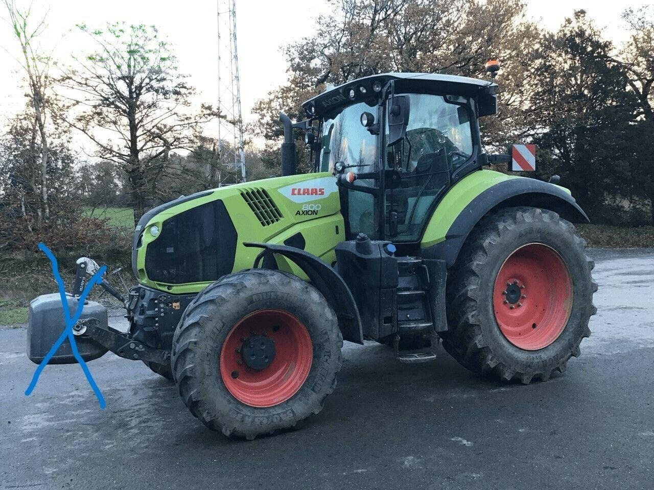 CLAAS axion 800 hexashift s5 - Traktor: slika 1 CLAAS axion 800 hexashift s5 - Traktor: slika 1